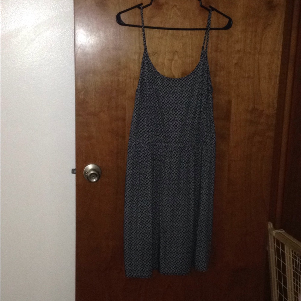 Black and white sundress